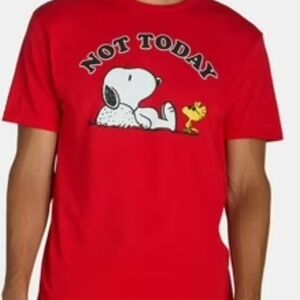 Peanuts Red Snoopy Short Sleeve Tee